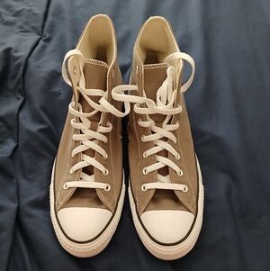Mens Converse All Star Chuck Taylors 11.5 Taupe